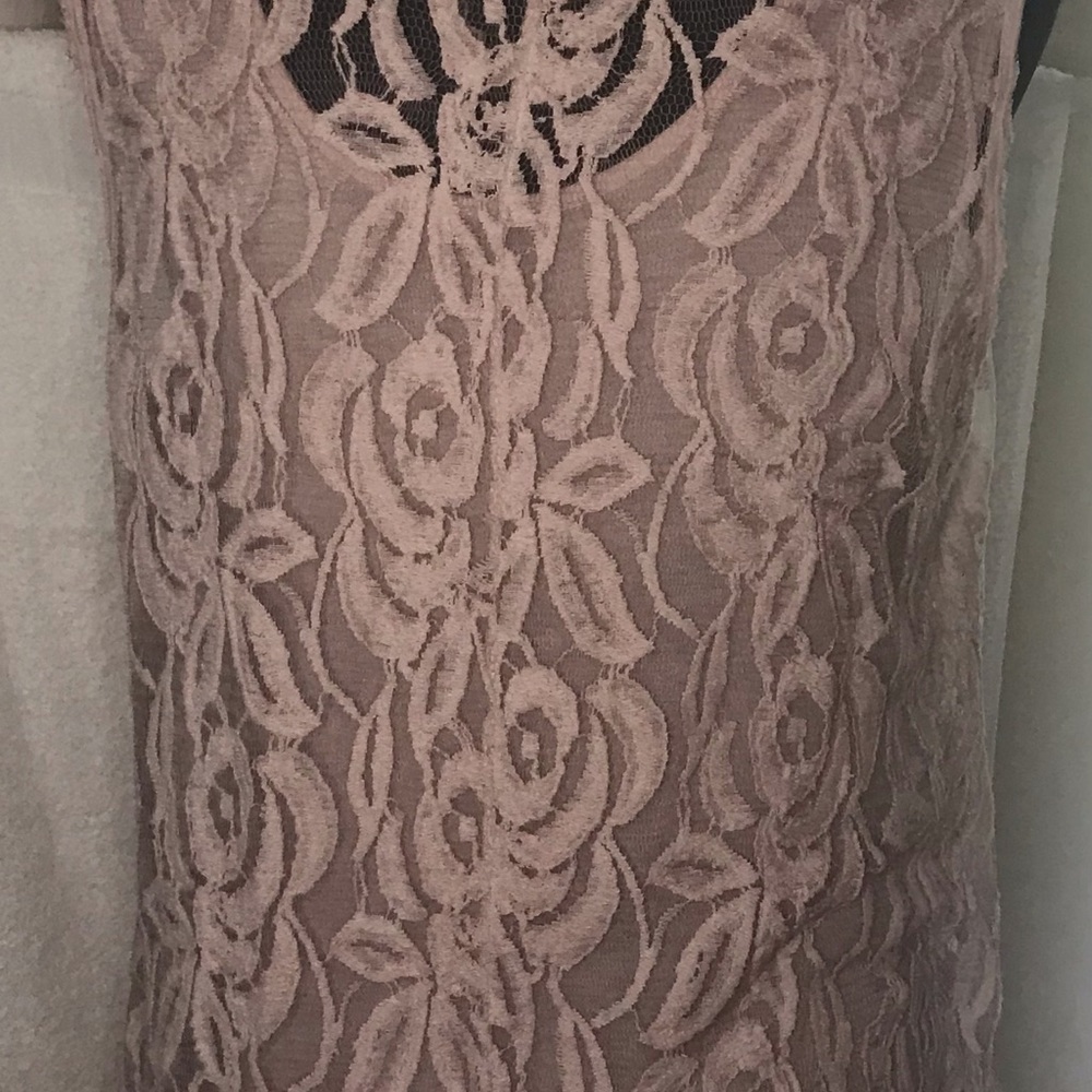 Tempo Paris lacy tank top.